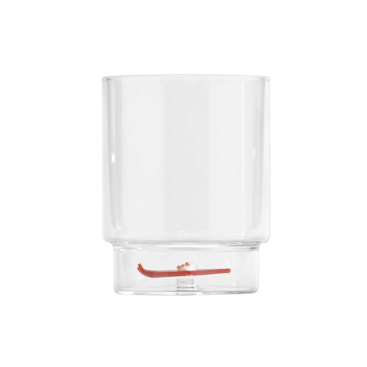 Winter Game tumbler Rode ski's