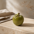 Decorative Ceramic Apple - Green - Ø8.3 x H9 cm