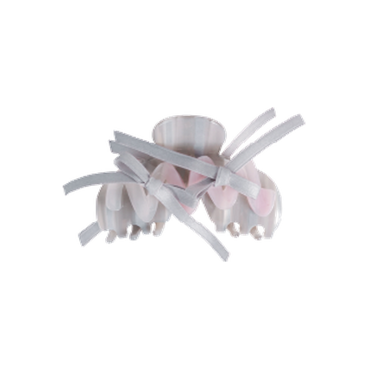 Pearly Likio hair claw with soft pink little bows