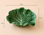 Schaal "Cabbage" Concave Bladvorm - 26 × 25