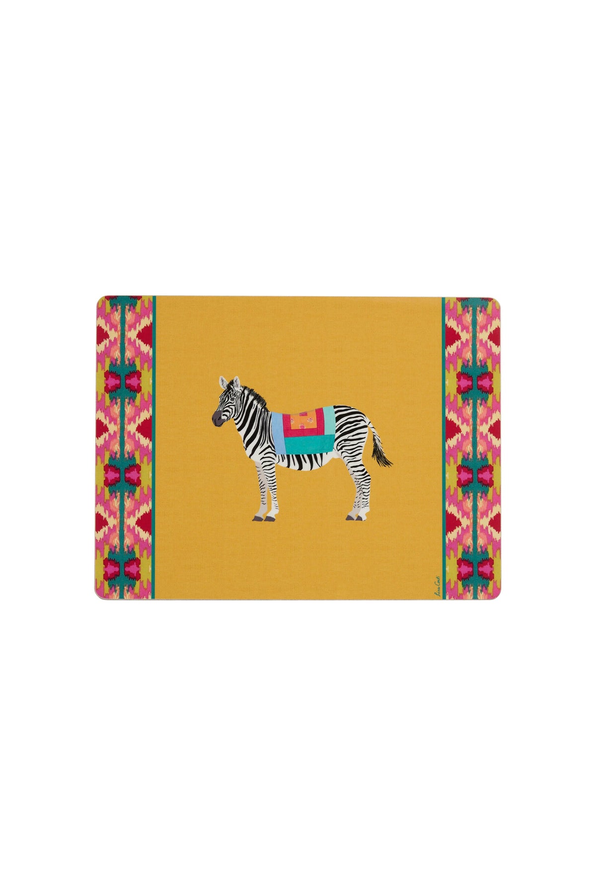 Placemat Safarikat geel 30 x 40 cm