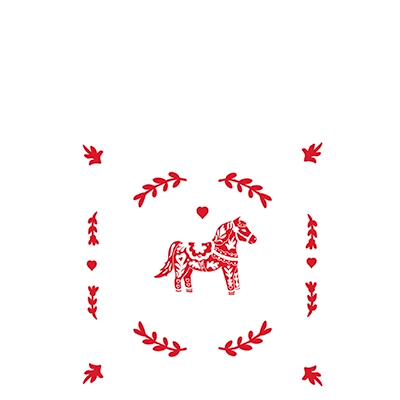 Paper Christmas and winter napkins 25x25