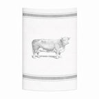 Theedoek 100% katoen - Stier volledig