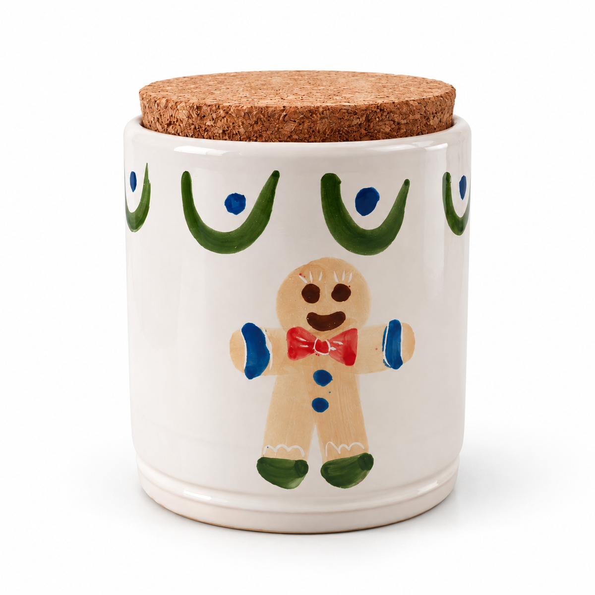 Set of 2 storage jars Cortina & Gingerbread – Ø 12 x H 14 cm
